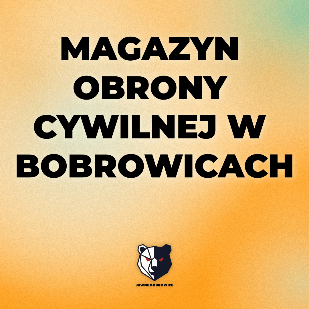 MAGAZYN OBRONY CYWILNEJ W BOBROWICACH